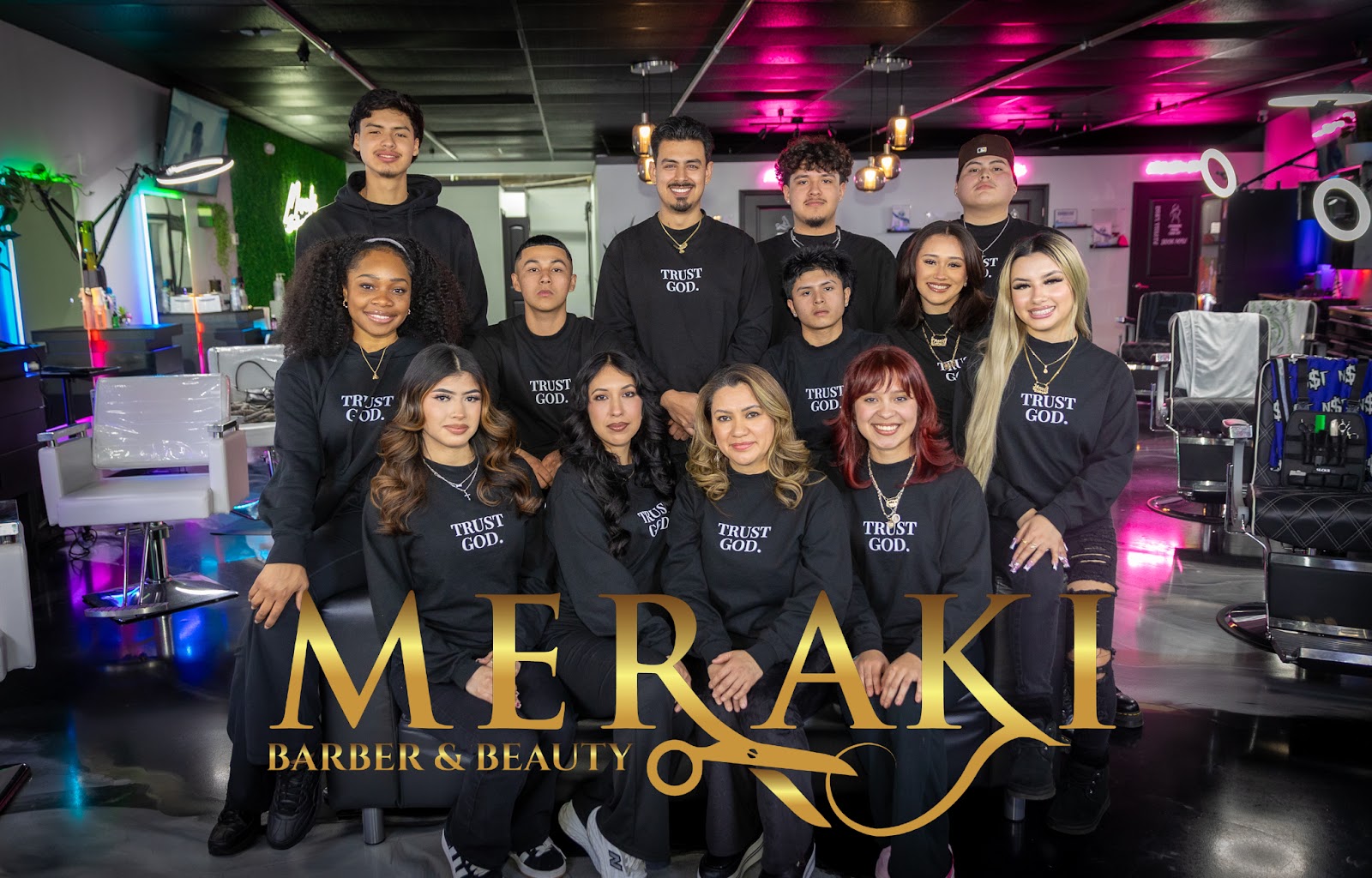 Meraki Barber&Beauty logo